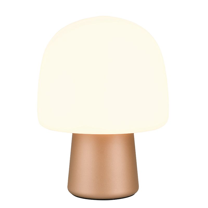 Bruine tafellamp modern, Marloek Bruine tafellamp modern, Marloek
