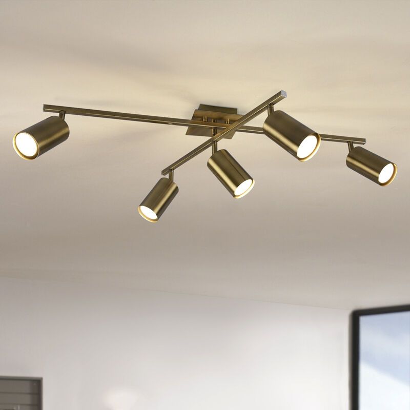 Bronzen plafondspot modern, Kaso