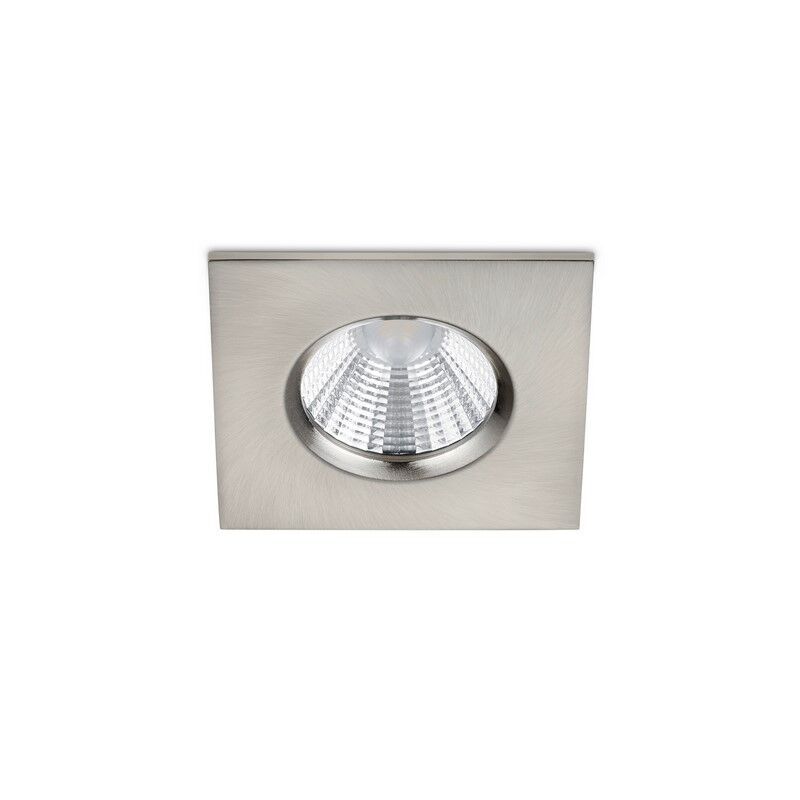 Nikkelen badkamer inbouwspot Iman, metaal, IP65, 5 watt Nikkelen badkamer inbouwspot Iman, metaal, IP65, 5 watt