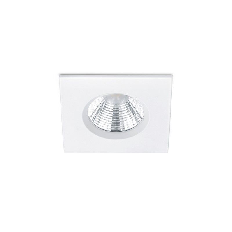Witte badkamer inbouwspot Iman, metaal, IP65, 5 watt Witte badkamer inbouwspot Iman, metaal, IP65, 5 watt