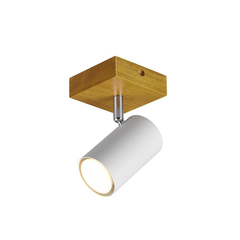Witte plafondspot modern, Kaso Witte plafondspot modern, Kaso