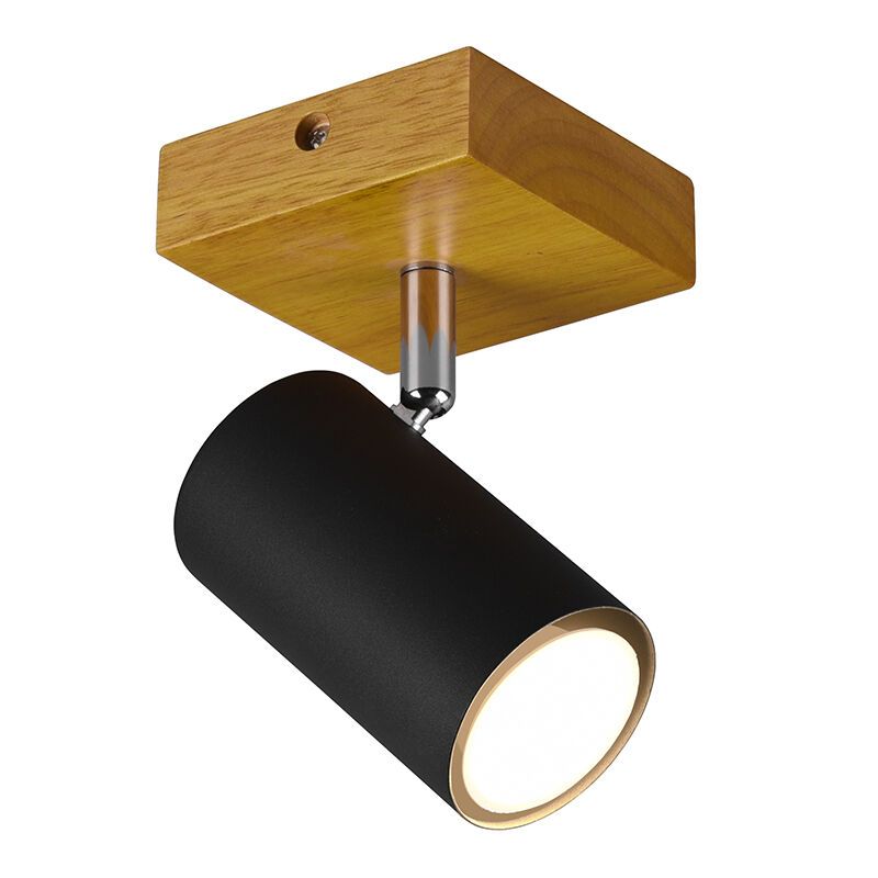 Zwarte plafondspot modern, Kaso Zwarte plafondspot modern, Kaso