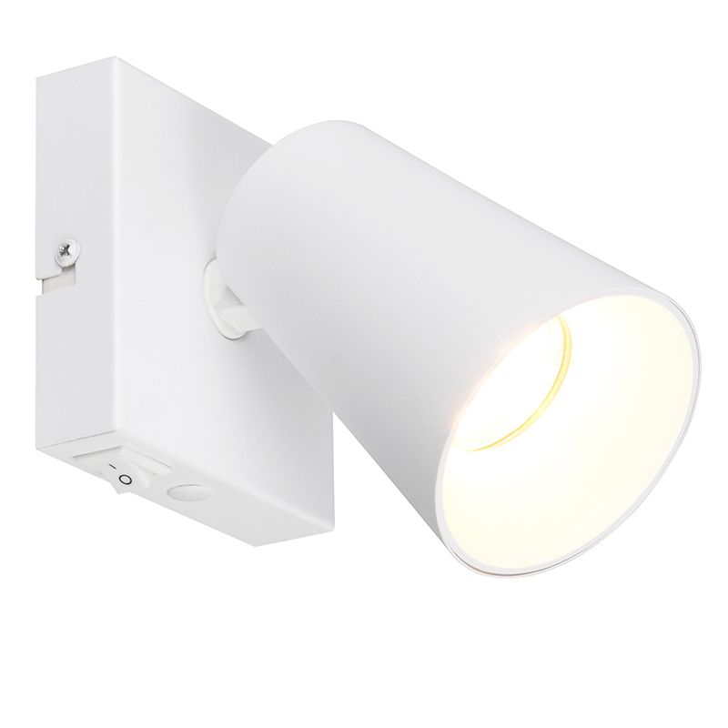 Witte plafondspot modern, Rawien