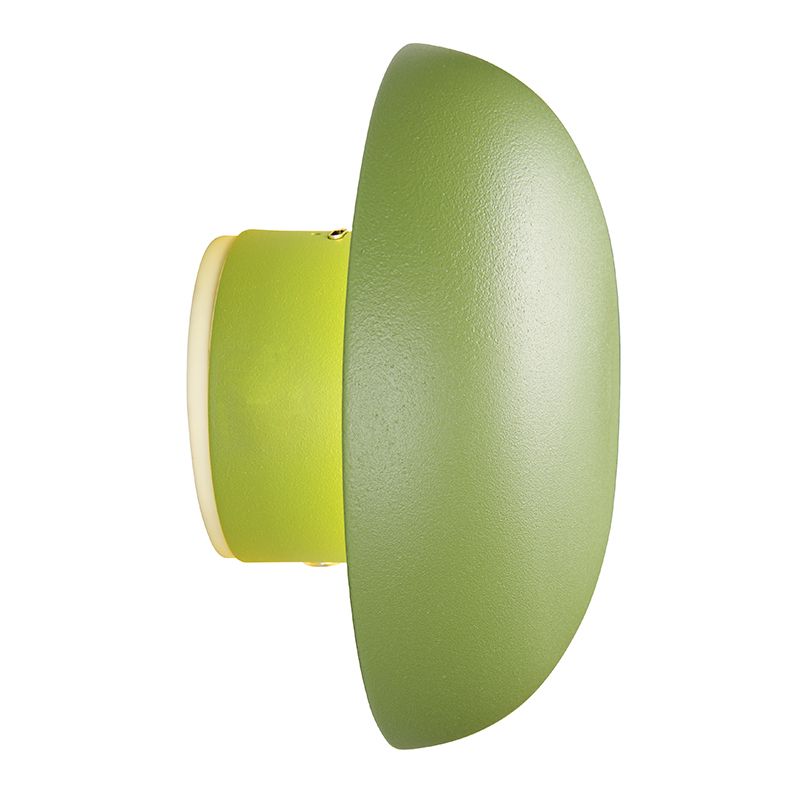 Groene oplaadbare wandlamp metaal, Khaoula, 1,5W, 3000K LED, 3-staps dimbaar Groene oplaadbare wandlamp metaal, Khaoula, 1,5W, 3000K LED, 3-staps dimbaar