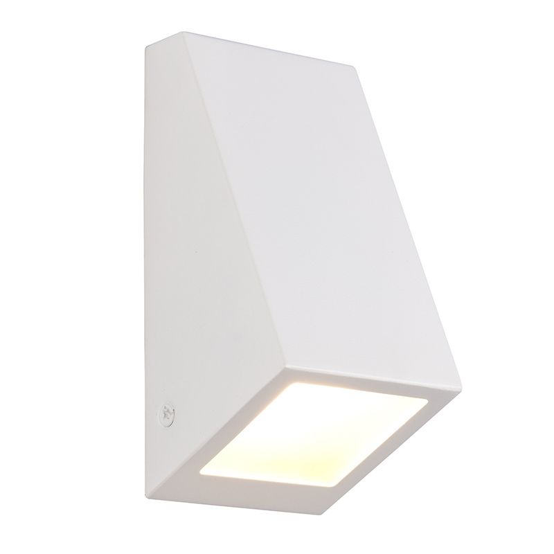 Witte buitenlamp modern, Orkun, IP44 Witte buitenlamp modern, Orkun, IP44