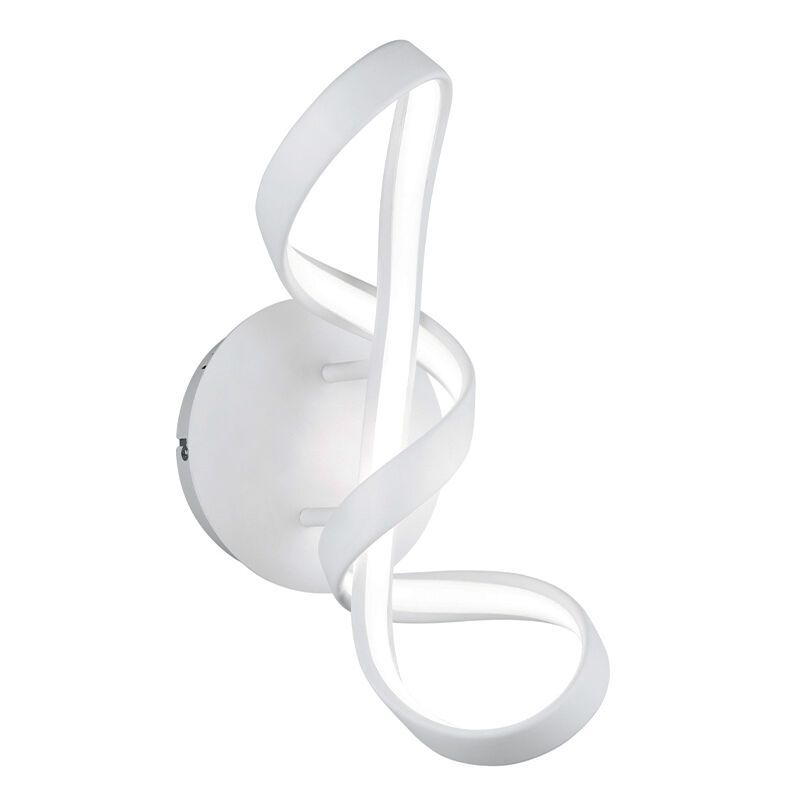 Witte wandlamp Renso, metaal, design, 18w, 4000K LED