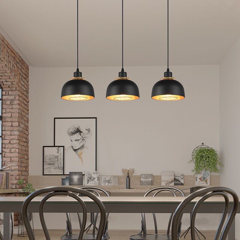 Zwarte hanglamp industrieel, Sylvano Zwarte hanglamp industrieel, Sylvano