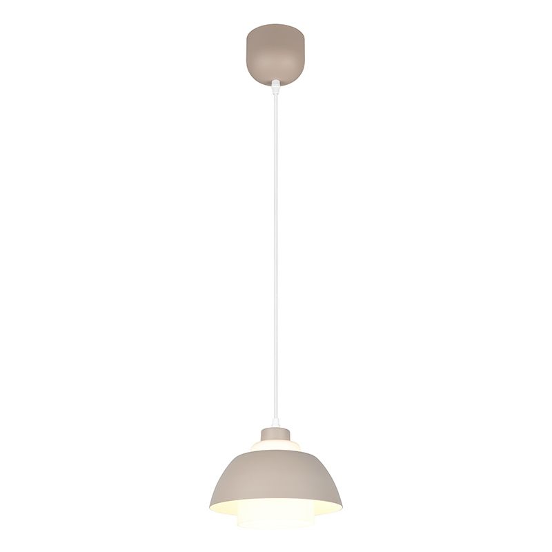 Beige hanglamp modern, Tjomme
