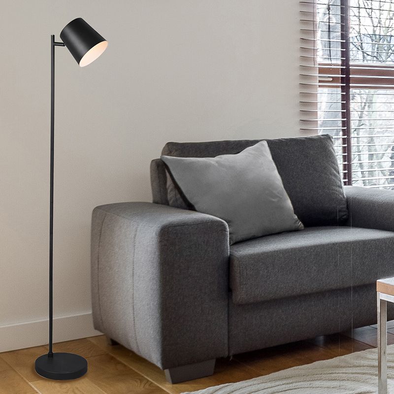 Moderne vloerlamp Suraya, zwart, 4,5w geintegreerd LED Moderne vloerlamp Suraya, zwart, 4,5w geintegreerd LED