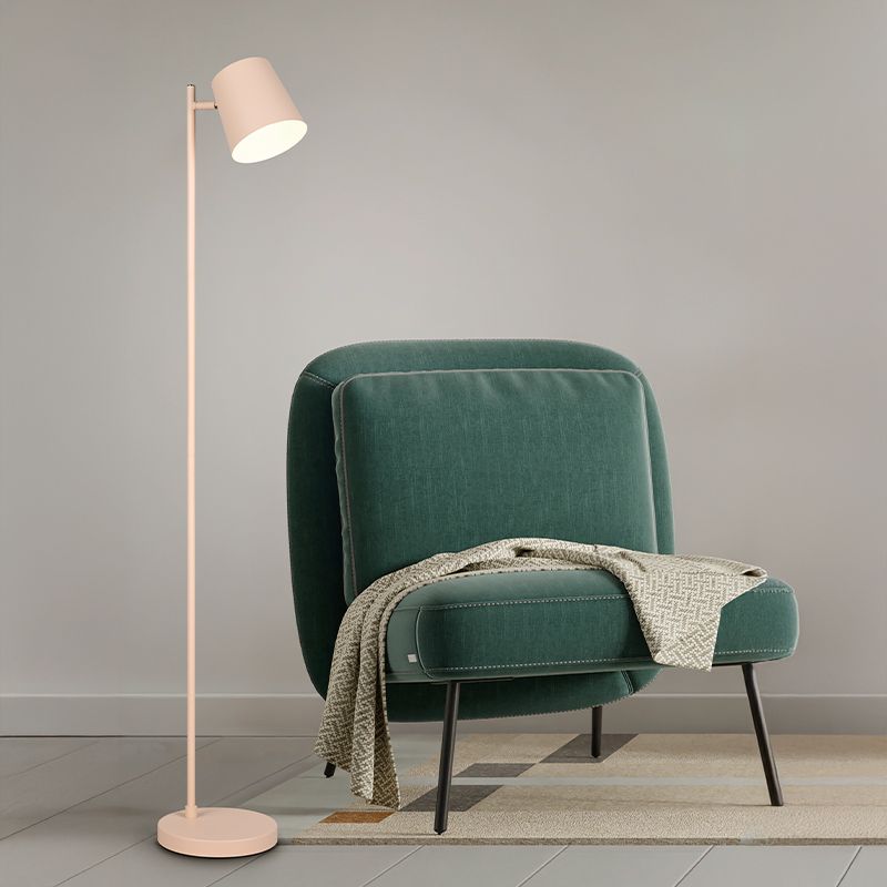 Bruine oplaadbare vloerlamp metaal, Suraya, 4,5W, 3000K LED, 3-staps dimbaar Bruine oplaadbare vloerlamp metaal, Suraya, 4,5W, 3000K LED, 3-staps dimbaar