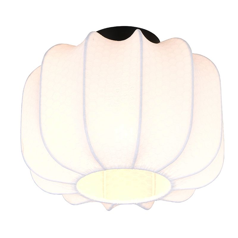 Witte plafondlamp modern, Metehan