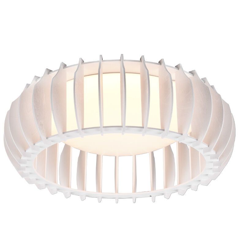 Moderne plafonniere Bilge, wit, kunststof, geïntegreerde LED Moderne plafonniere Bilge, wit, kunststof, geïntegreerde LED
