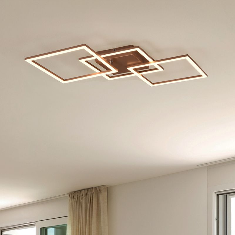 Bruine plafonnière modern, Margaux, 31W, 3000K LED Bruine plafonnière modern, Margaux, 31W, 3000K LED