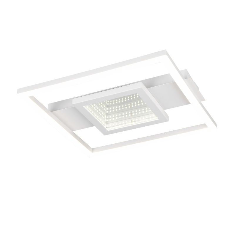 Witte plafondlamp modern, Sandhia, 16W, 4000K LED Witte plafondlamp modern, Sandhia, 16W, 4000K LED