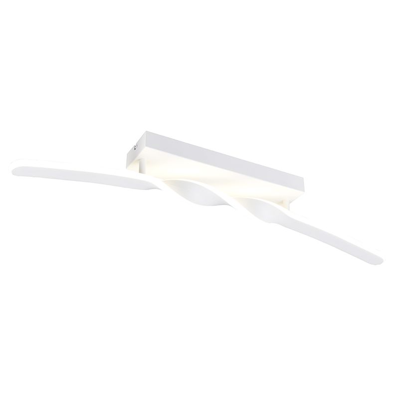 Witte plafondlamp design, Quirinus, 18W, 4000K LED