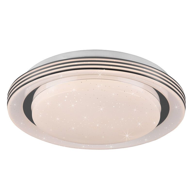 Witte plafonnière modern, Alpha, 10,5W, warm tot koud wit verstelbare LED, met afstandsbediening Witte plafonnière modern, Alpha, 10,5W, warm tot koud wit verstelbare LED, met afstandsbediening