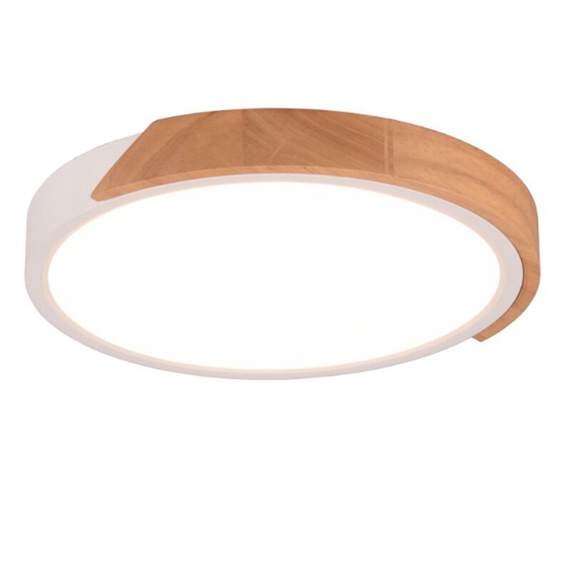 Witte plafonnière modern, Nevil, 20W, 3000K LED, 3-staps dimbaar Witte plafonnière modern, Nevil, 20W, 3000K LED, 3-staps dimbaar