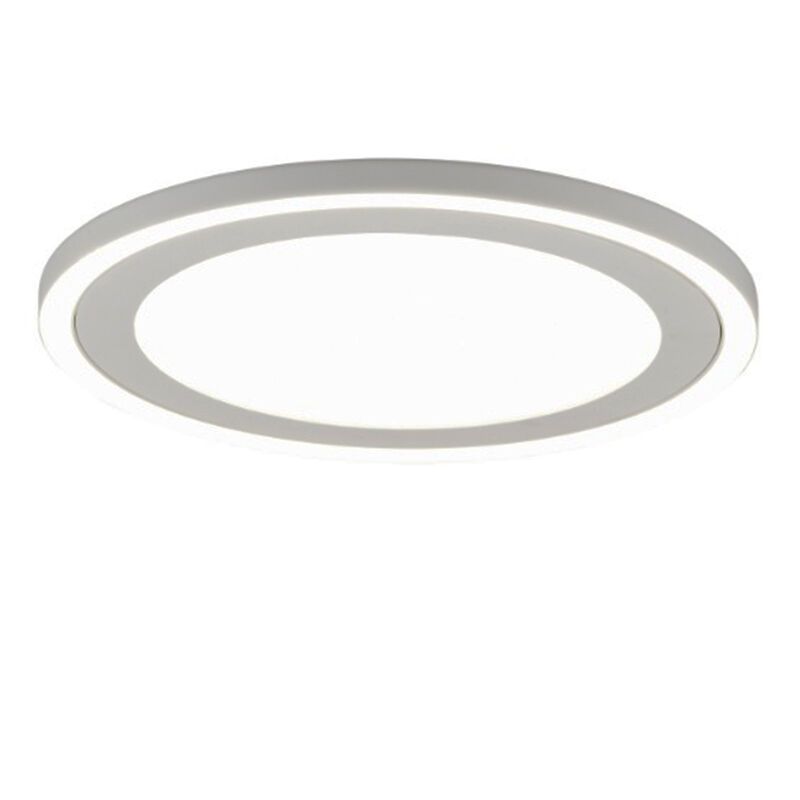 Witte plafonnière modern, Mirko, 16W, 4000K LED
