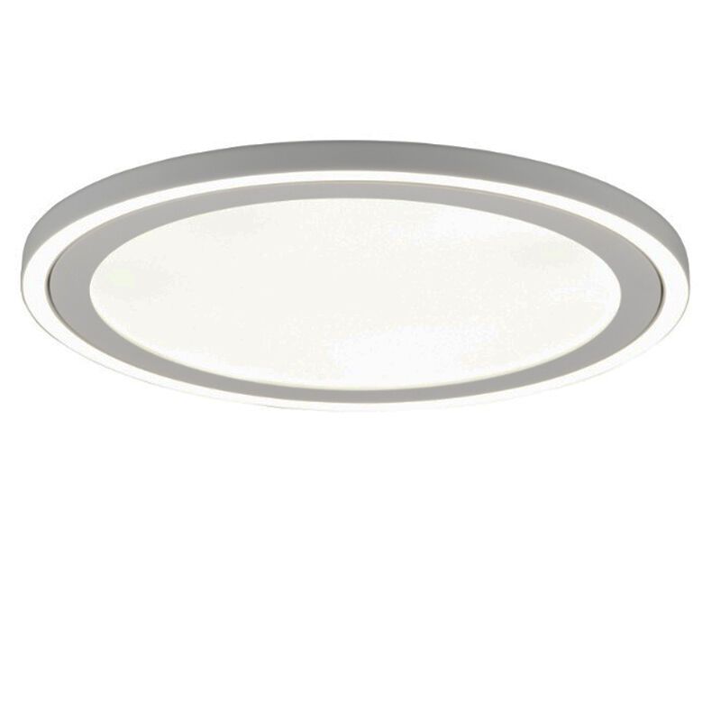 Witte plafonnière modern, Mirko, 20W, 4000K LED