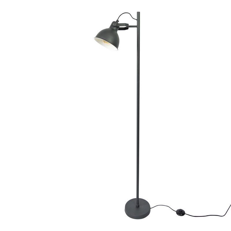 Industriële vloerlamp Belga, Vintage zwart Industriële vloerlamp Belga, Vintage zwart