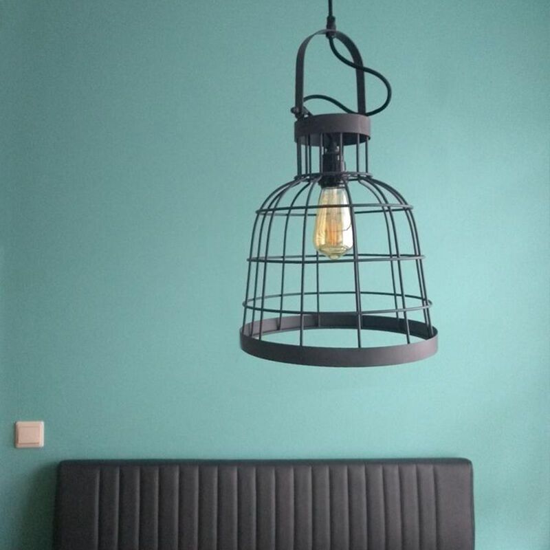 Industriële hanglamp Kay, Zwart Industriële hanglamp Kay, Zwart