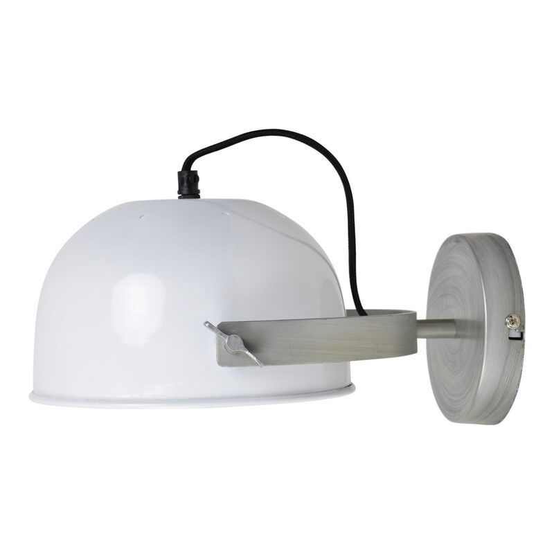 Witte, industriële wandlamp Ferman Witte, industriële wandlamp Ferman