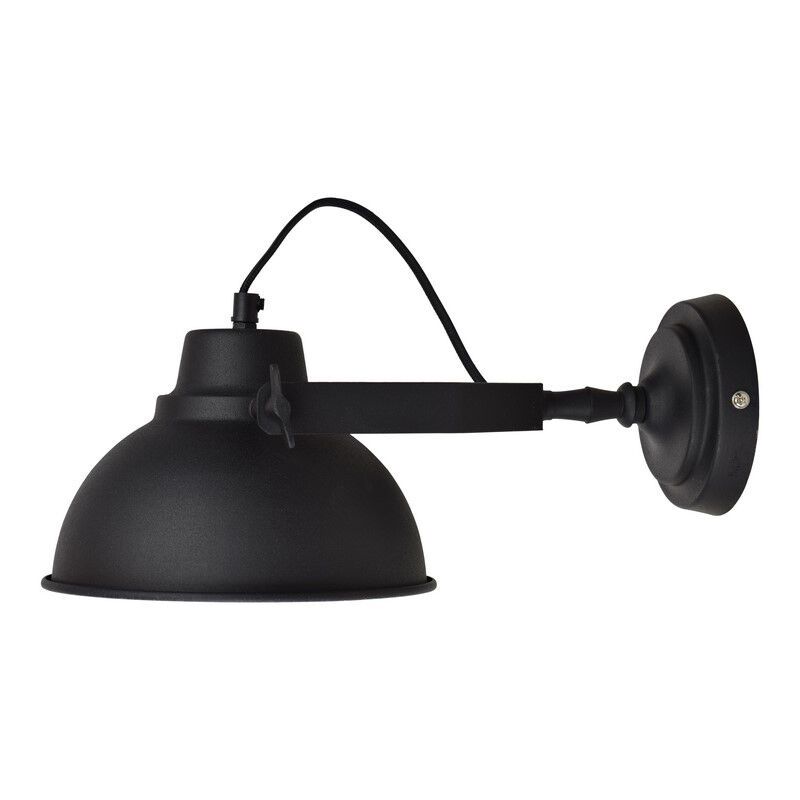 Industriële wandlamp zwart, Fellen