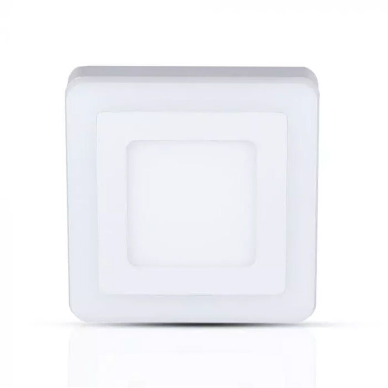 Haley plafondlamp met lichtgevende rand, 8W, 6400K Haley plafondlamp met lichtgevende rand, 8W, 6400K