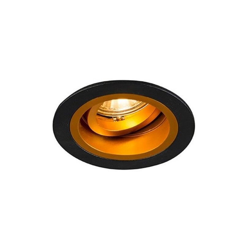 Moderne inbouwspot goud, Bredal