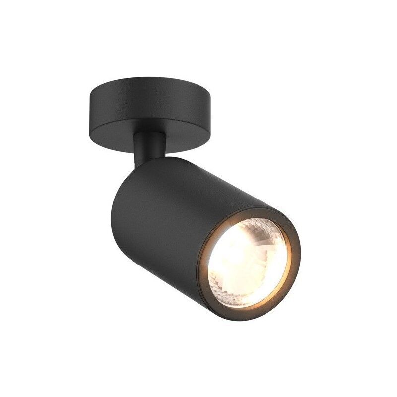 Aluminium plafondspot Sion, zwart Aluminium plafondspot Sion, zwart