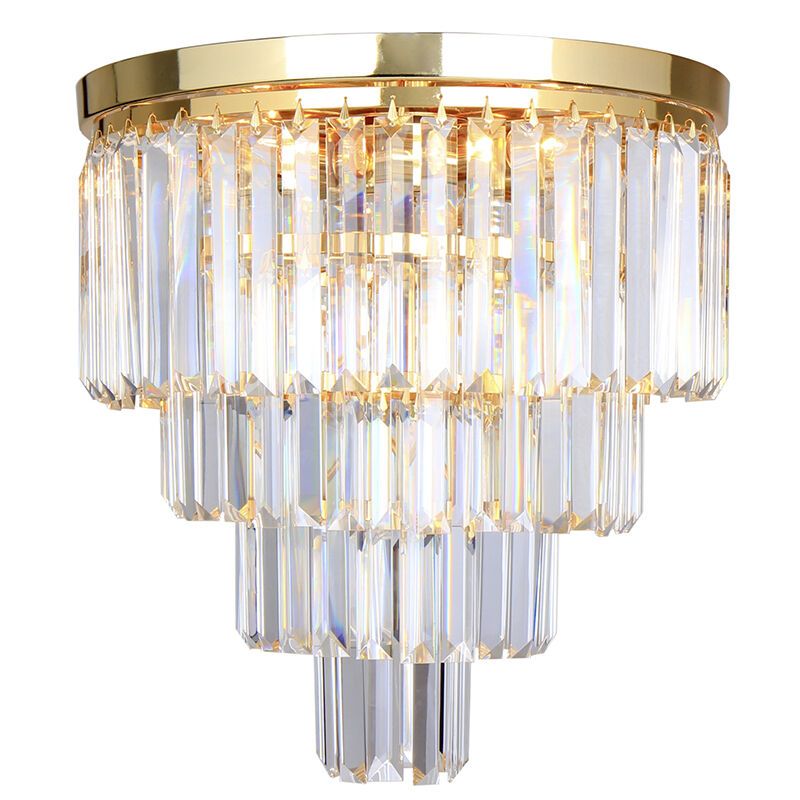 Design plafondlamp goud, Kajol