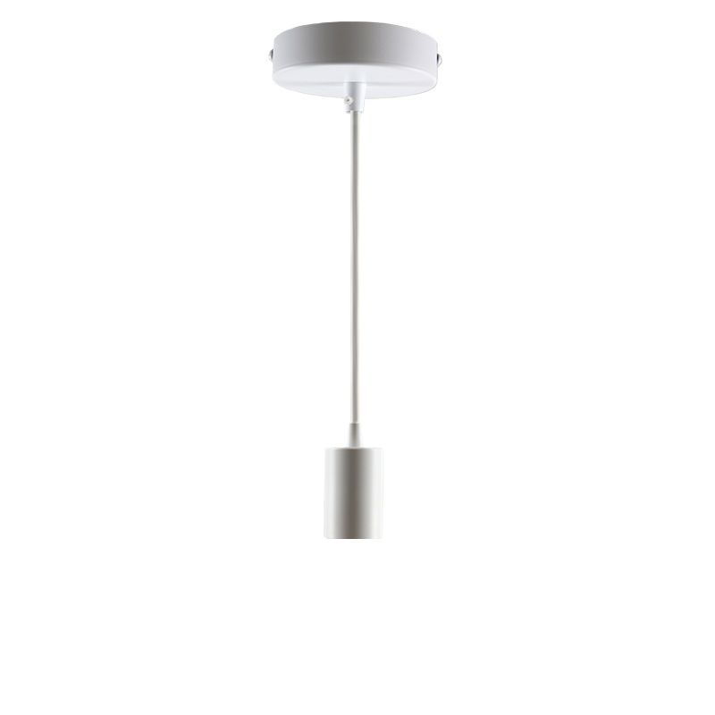 Aluminium hanglamp zonder kap wit, Rika