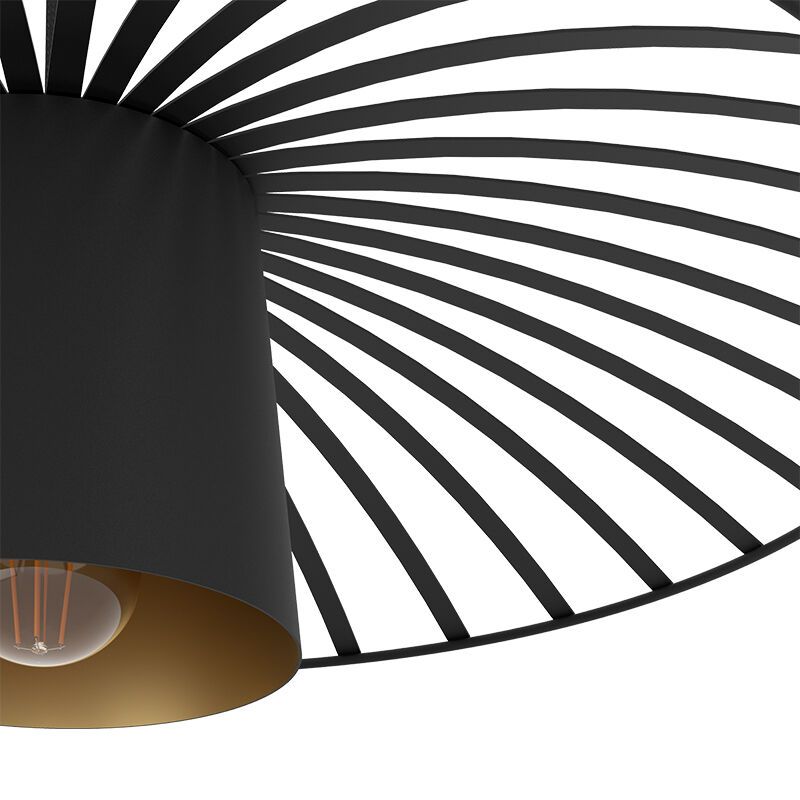 Briloner Hanglamp Zwart Industriële Hanglamp Metaal Vintage Retro Zwart-Wit Hanglamp 2 Stuks | Bol E27 Lamp Retro Design