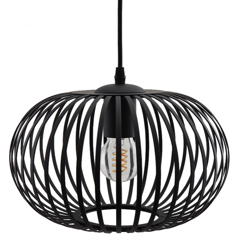 Olucia - Zwarte hanglamp Lieve - Rond - klein - Geschikt voor Hal Olucia - Zwarte hanglamp Lieve - Rond - klein - Geschikt voor Hal