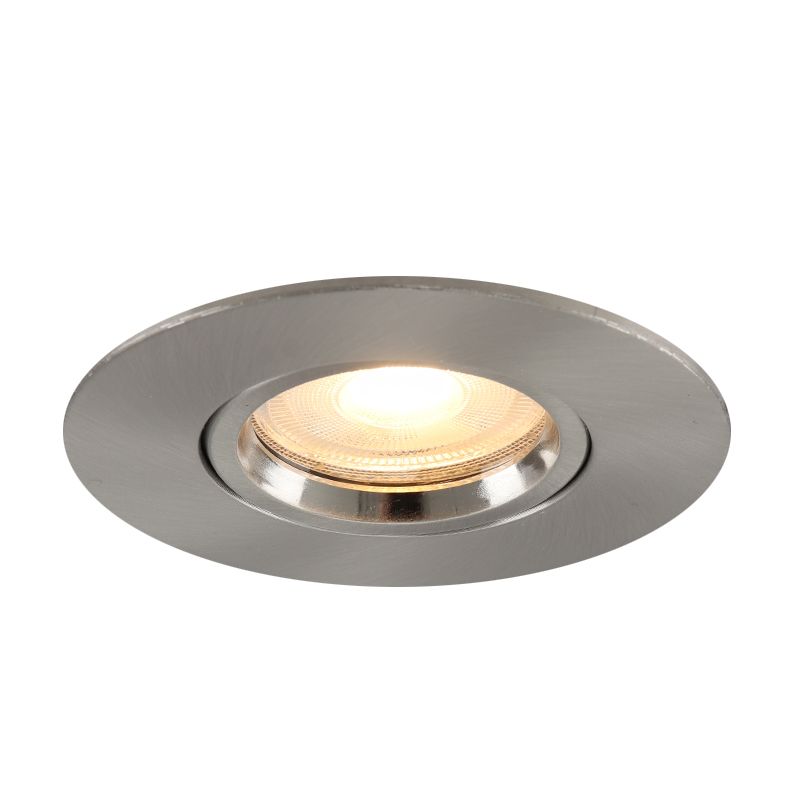 Sweet Led, IP44 aluminium frame, badkamer, incl. GU10 7W warm wit badkamer, inbouwlamp, aluminium, kliksluiting, inbouwframe IP44 inbouwspot, inbouwspot (6xzwart-7W