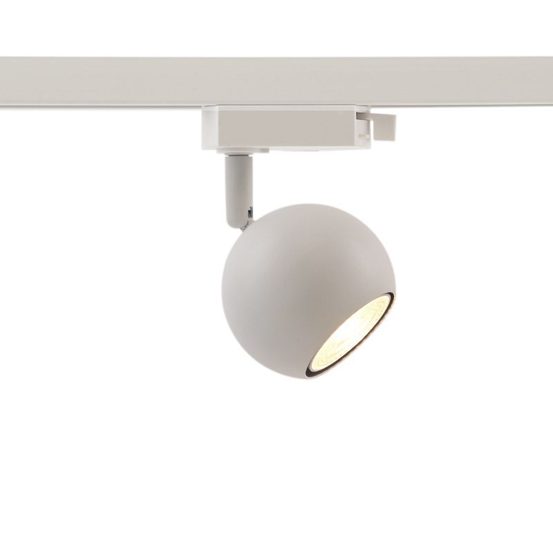 Ledvion LED Railverlichting 1M 4 Railspots  Wit Dimbaar GU10 Fitting 1 Fase 683101438
