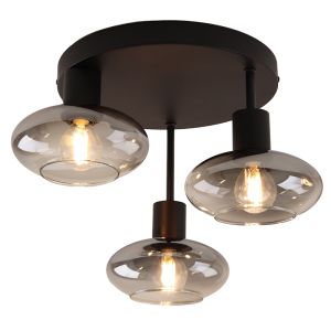 Design plafondlamp grijs, Skip