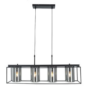 Moderne hanglamp zwart, Jessa