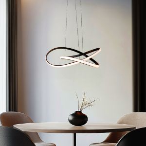 Design hanglamp zwart, Tanya, 21W, 2700K LED
