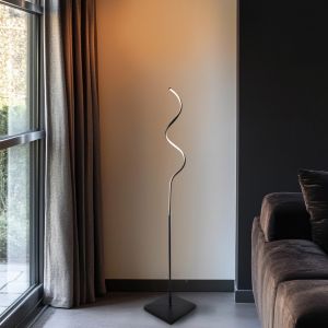 Design vloerlamp zwart, Giorgio, 11W, 3000K LED