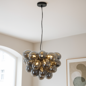 Design hanglamp grijs, Cyril