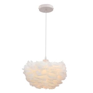 Stoffen hanglamp wit, Suzie