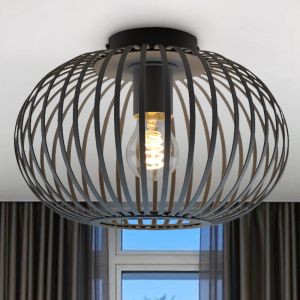 Industriële plafonnière grijs, Lieve
