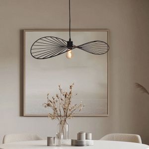 Retro hanglamp zwart, Jolinda