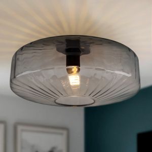 Design plafondlamp grijs, Sevda