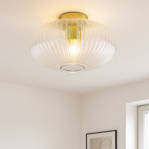 Design plafondlamp transparant, Charlois