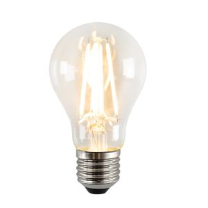 Olucia E27 LED lamp Fos, A60, 4W, 2700K, met schemersensor