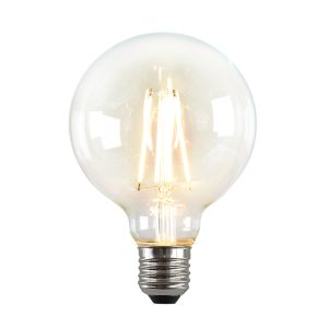 Dimbare Olucia E27 LED lamp George, G95, 4W, 2700K