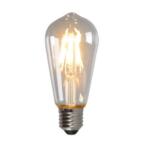 Dimbare Olucia E27 LED Edison lamp Deco, P45, 4W, 2700K