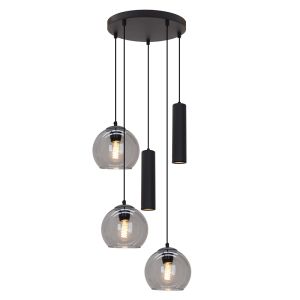 Moderne hanglamp zwart, Gianni